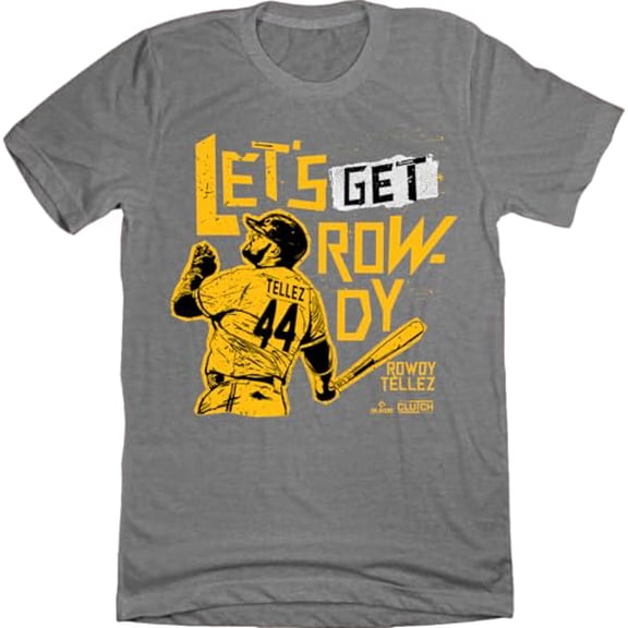 Let's Get Rowdy Tellez Graphite Heather Youth T-Shirt YL