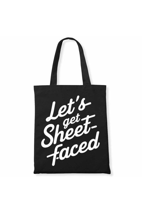 Let's Get Sheet-Faced Lollipop Sweets Gift Halloween S Canvas Bag 3Pcs