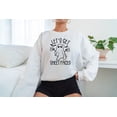 thumbnail image 1 of Let's Get Sheet Faced Sweatshirt, Halloween Ghost Holding Beer Hoodie, Funny Party Gift, 1 of 5