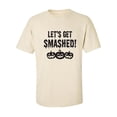 thumbnail image 1 of Let's Get Smashed! Adult Short Sleeve T-shirt, 1 of 4