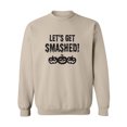 thumbnail image 1 of Let's Get Smashed! Crewneck Sweatshirt, 1 of 3