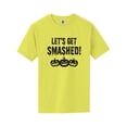 thumbnail image 1 of Let's Get Smashed! Short Sleeve Neon T-Shirt, 1 of 1