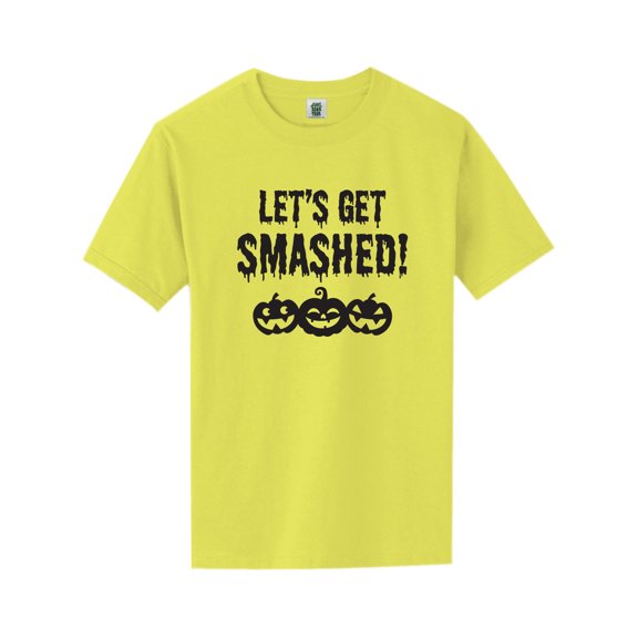 Let's Get Smashed! Short Sleeve Neon T-Shirt