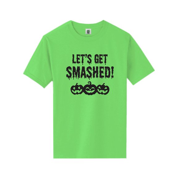 Let's Get Smashed! Short Sleeve Neon T-Shirt