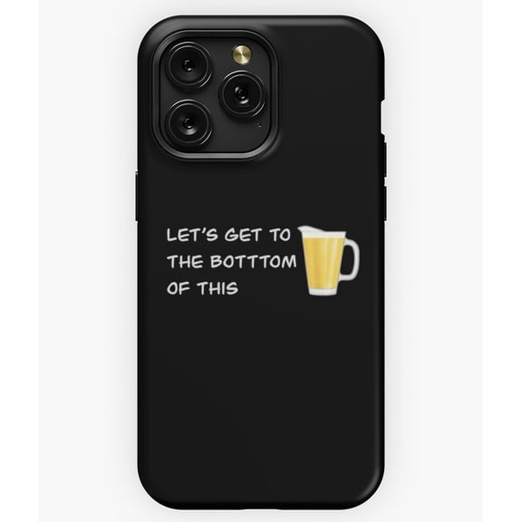 Let's Get To The Bottom Of This M3631 Phone Case for iPhone 17 16 15 14 13 12 11 Pro Max