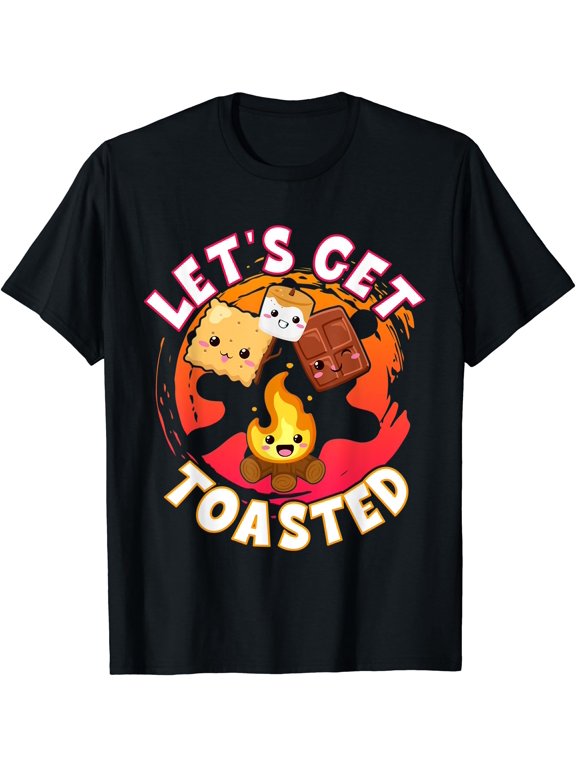 Let's Get Toasted S'More Weekend Clamping Children T-Shirt