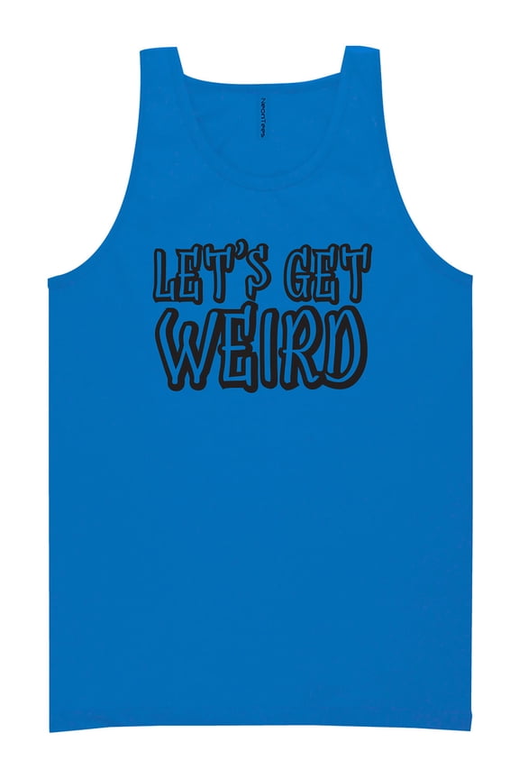 Let's Get Weird Neon Tank Top