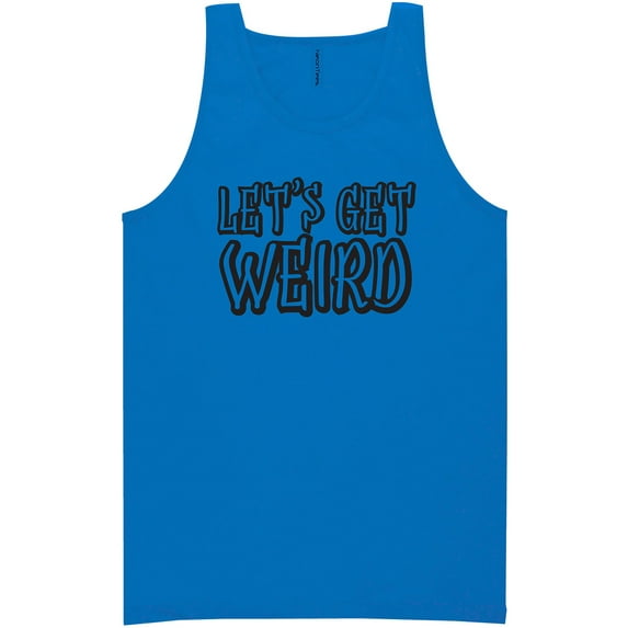 Let's Get Weird Neon Tank Top