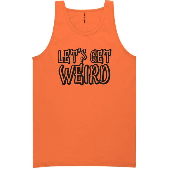 Let's Get Weird Neon Tank Top
