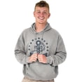 thumbnail image 1 of Let's Get Wrecked Summer Beach Anchor Unisex Plus Fleece Graphic Hoodie Brisco Brands 2X, 1 of 5