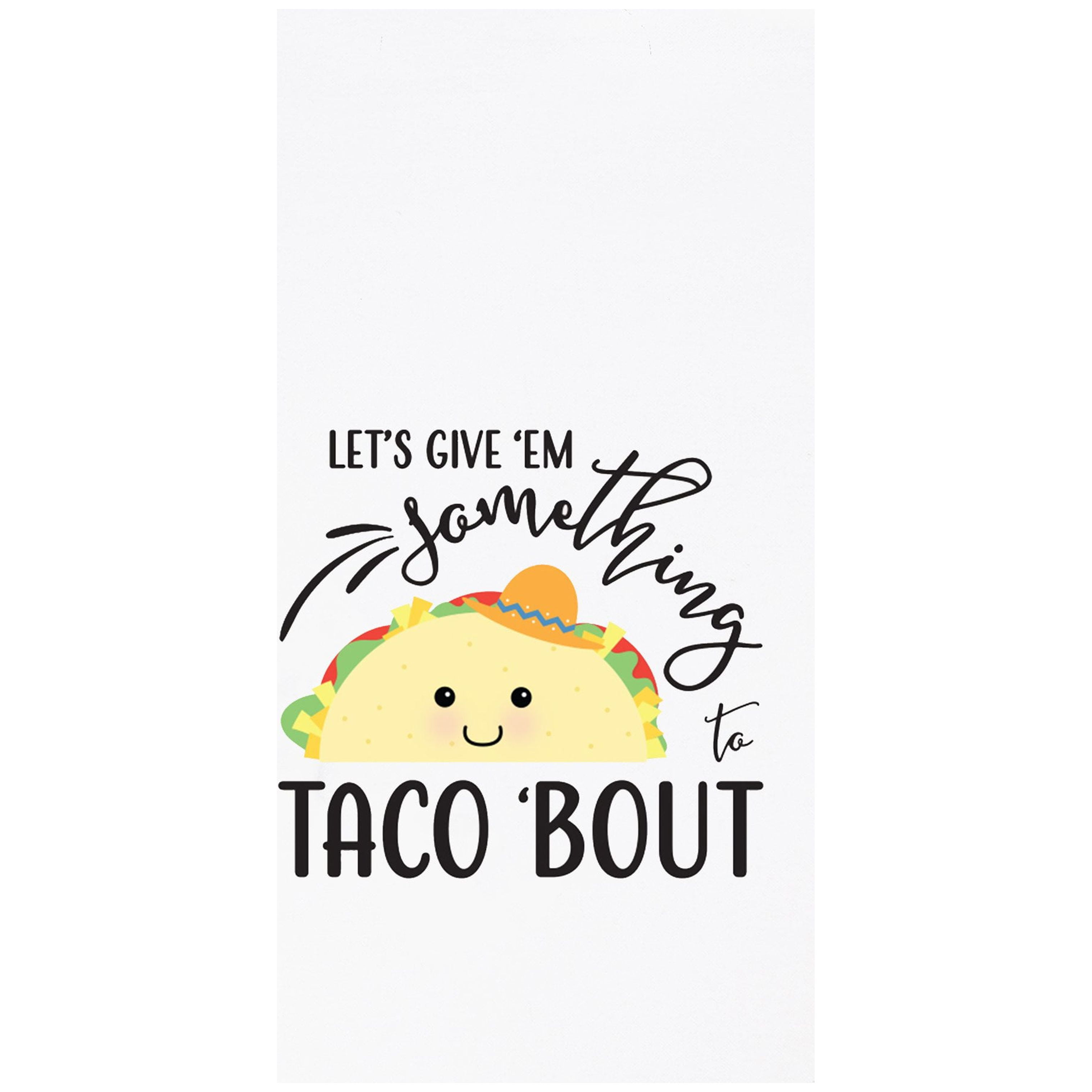 LXOMILL Taco Gifts Funny Kitchen Towels Taco Accessories Cute Decorative  Dish