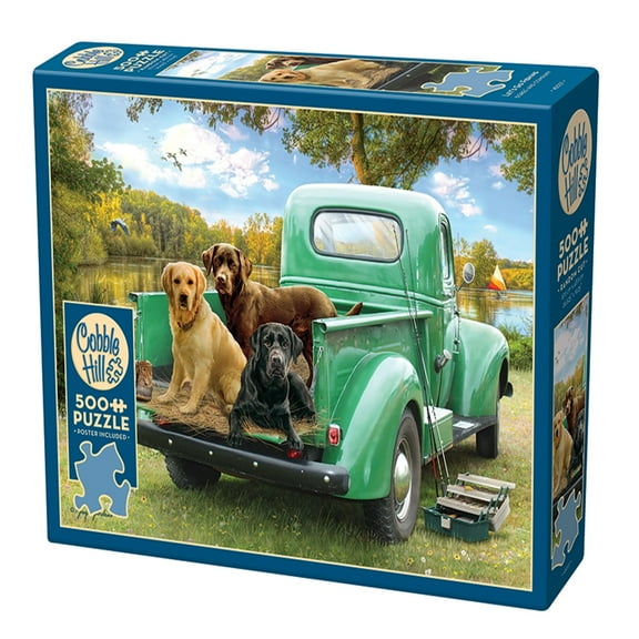 Let's Go Fishing 500 Pieces, Jigsaw Puzzle