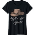 thumbnail image 1 of Let´s Go Girls - Country Southern Western Leopard Cow T-Shirt, 1 of 3