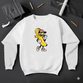 thumbnail image 1 of Let’s Go Lady Bananas Baseball Empowering Retro Team Graphic Sweatshirt V41240, up to size 5XL, 1 of 2