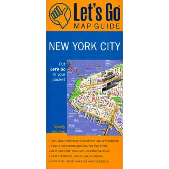 Pre-Owned Let's Go Map Guide NYC (3rd Ed)