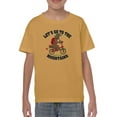 thumbnail image 1 of Let's Go Mountains Bear T-Shirt Juniors -Image by Shutterstock,  x-Large, 1 of 4