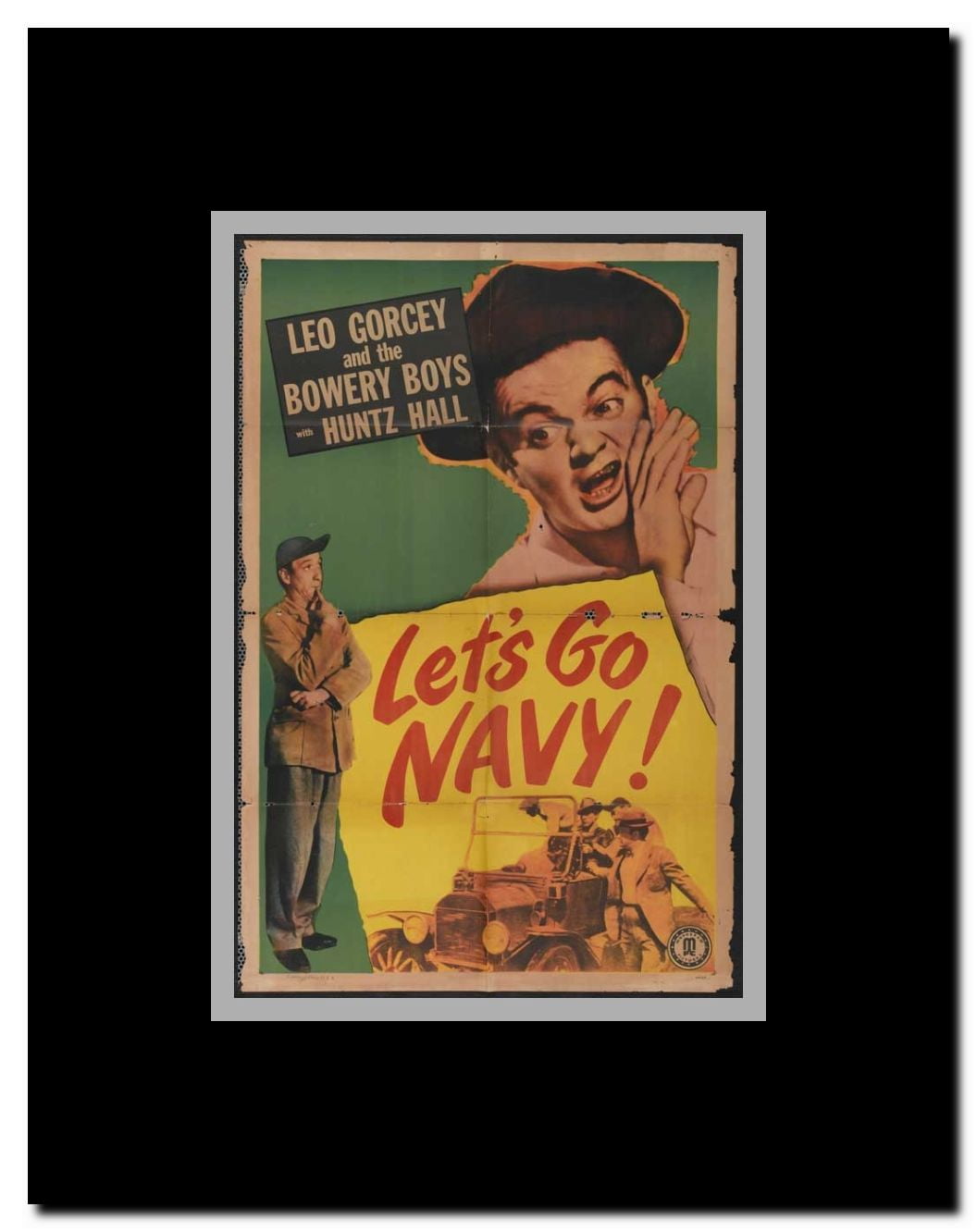 Let's Go Navy! Framed Movie Poster
