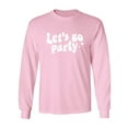 thumbnail image 1 of Let's Go Party Adult Long Sleeve T-shirt, 1 of 3
