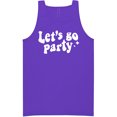 thumbnail image 1 of Let's Go Party Neon Tank Top, 1 of 1