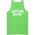 thumbnail image 1 of Let's Go Party Neon Tank Top, 1 of 1