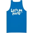 thumbnail image 1 of Let's Go Party Neon Tank Top, 1 of 1