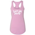 thumbnail image 1 of Let's Go Party Racerback Tank, 1 of 3