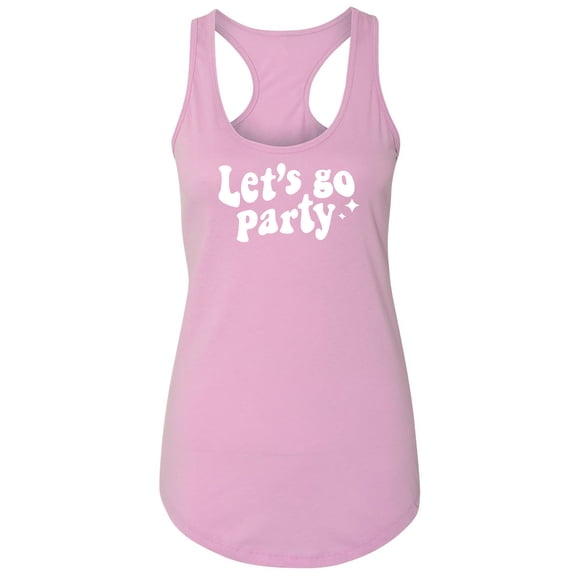 Let's Go Party Racerback Tank