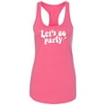 thumbnail image 1 of Let's Go Party Racerback Tank, 1 of 2
