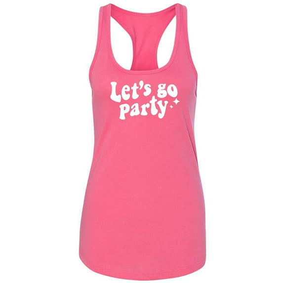 Let's Go Party Racerback Tank