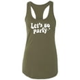 thumbnail image 1 of Let's Go Party Racerback Tank, 1 of 3