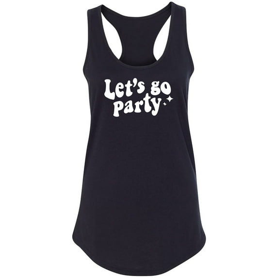 Let's Go Party Racerback Tank