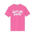 thumbnail image 1 of Let's Go Party Short Sleeve Neon T-Shirt, 1 of 1