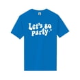 thumbnail image 1 of Let's Go Party Short Sleeve Neon T-Shirt, 1 of 1