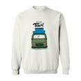 thumbnail image 1 of Let's Go Travel Van  Sweatshirt Men -Image by Shutterstock, Male Small, 1 of 4