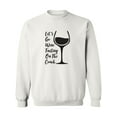thumbnail image 1 of Let's Go Wine Tasting On The Couch Crewneck Sweatshirt, 1 of 3