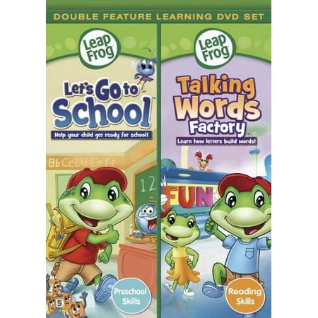LeapFrog: Let's Go to School/Talking Words Factory [DVD]