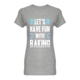 thumbnail image 1 of Let's Have Fun With Baking Shaped T-Shirt Women -Image by Shutterstock, Female Medium, 1 of 2