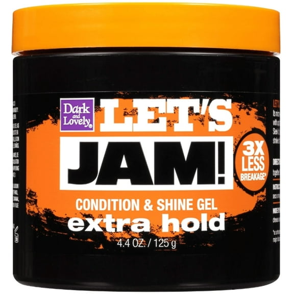 Let's Jam! Condition & Shine Gel, Extra Hold 4.40 oz (Pack of 3)
