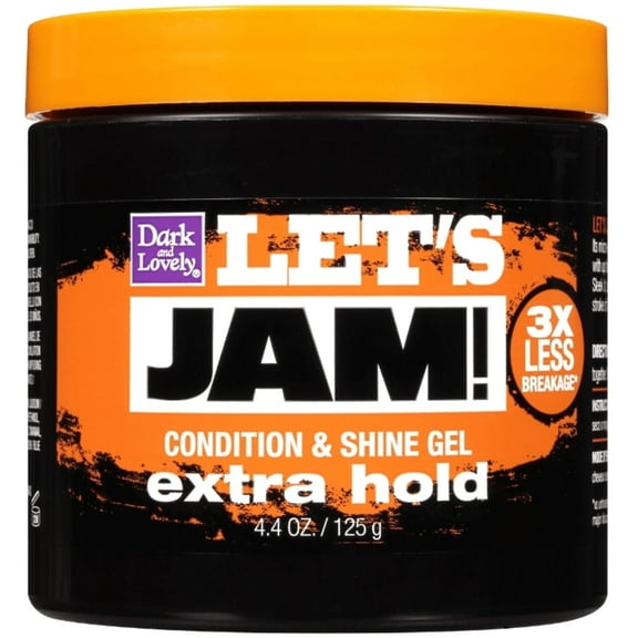 Let's Jam! Condition & Shine Gel, Extra Hold 4.40 oz (Pack of 6)