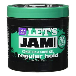 SoftSheen-Carson Let's Jam! Shining and Conditioning Hair Gel by Dark and  Lovely, Extra Hold, All Hair Types, Styling Gel Great for Braiding,  Twisting & Smooth …