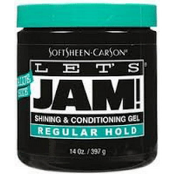 Let's Jam! Shining & Conditioning Gel Regular Hold, 14 oz (Pack of 3)
