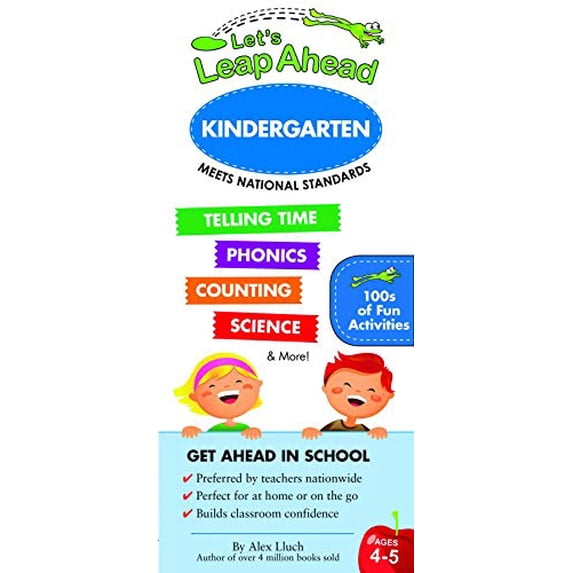 Pre-Owned Let's Leap Ahead Kindergarten Paperback