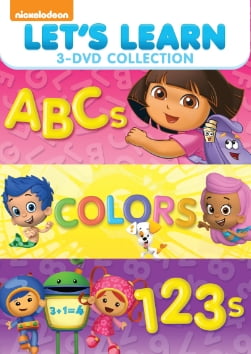 Let's Learn 3 Pack: 123s, ABCs, Colors (DVD) - Walmart.com