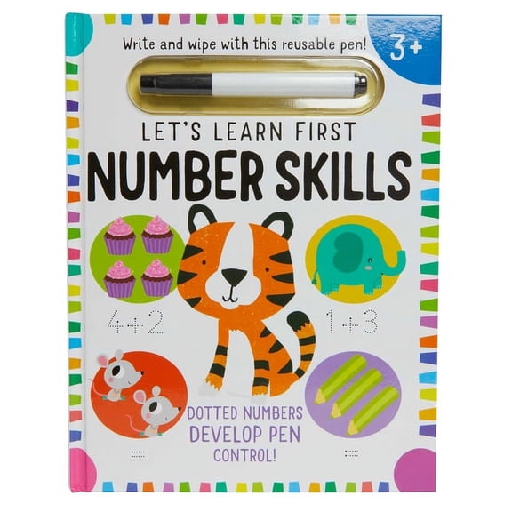 Let's Learn: Let's Learn: First Number Skills (Write and Wipe) (Mixed media product)