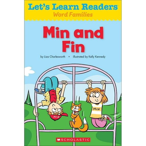 Let's Learn Readers: Word Families: Min and Fin (Paperback)