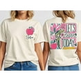 thumbnail image 1 of Let's Learn Today Shirt, Name Teacher Shirt, Floral School T-Shirt, Teacher Team Sweatshirt, Teacher Life Hoodie, 1 of 5