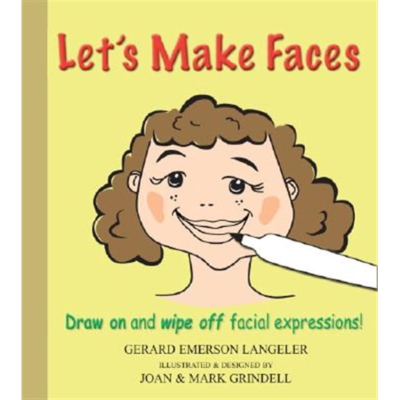 Let's Make Faces, (Spiral-Bound)