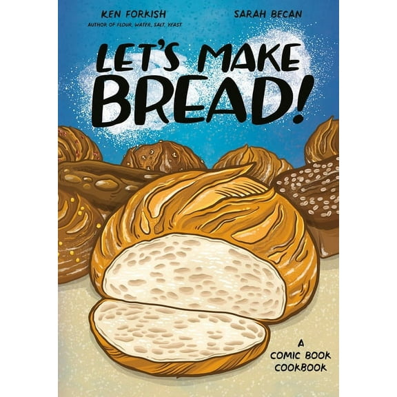 Let's Make Let's Make Bread!: A Comic Book Cookbook, (Paperback)