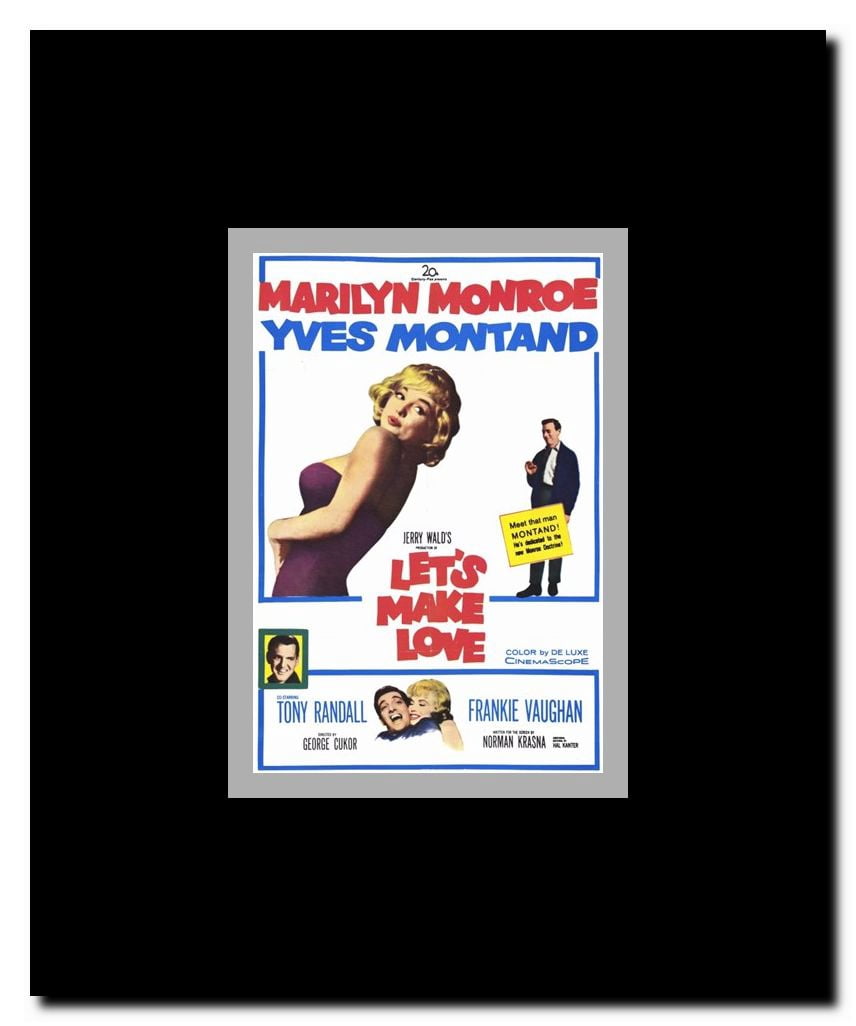 Let's Make Love Framed Movie Poster