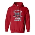 thumbnail image 1 of Let's Paahty Like 6-Time Champs New England Football DT Sweatshirt Hoodie, 1 of 2